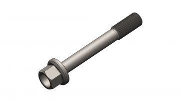 Crank Bolt - RCD MoPar 3/4-16 X 5.25 " , 1.45 Flange Crank Bolt 1/2 Crank Threaded Head